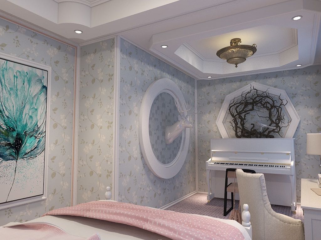 American interior design，