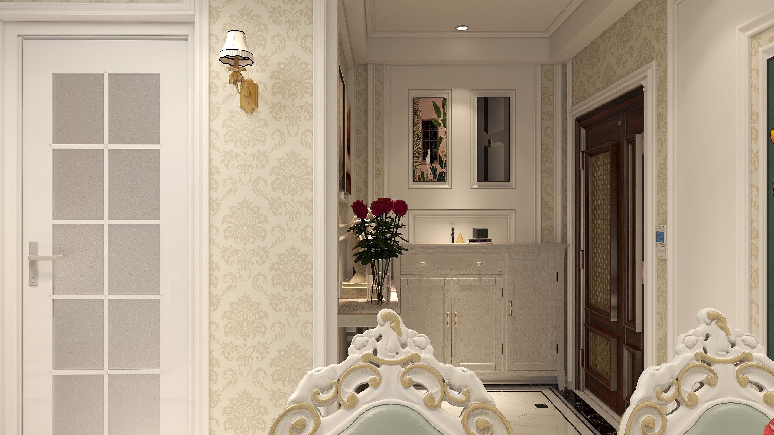 American interior design，