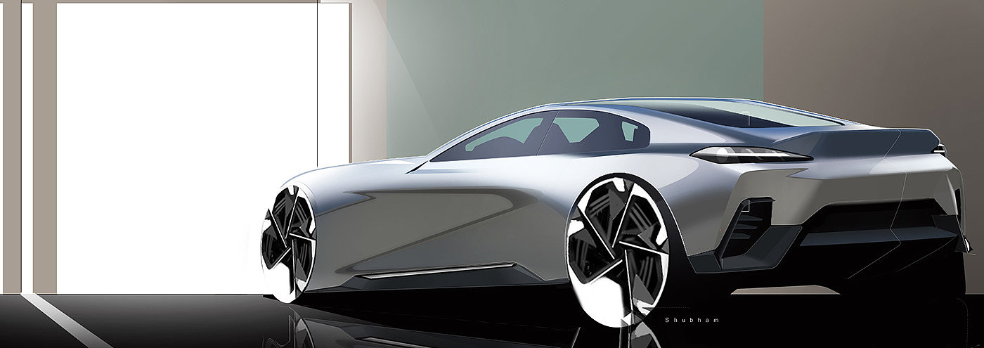 automobile，Sketch，manuscript，painting，
