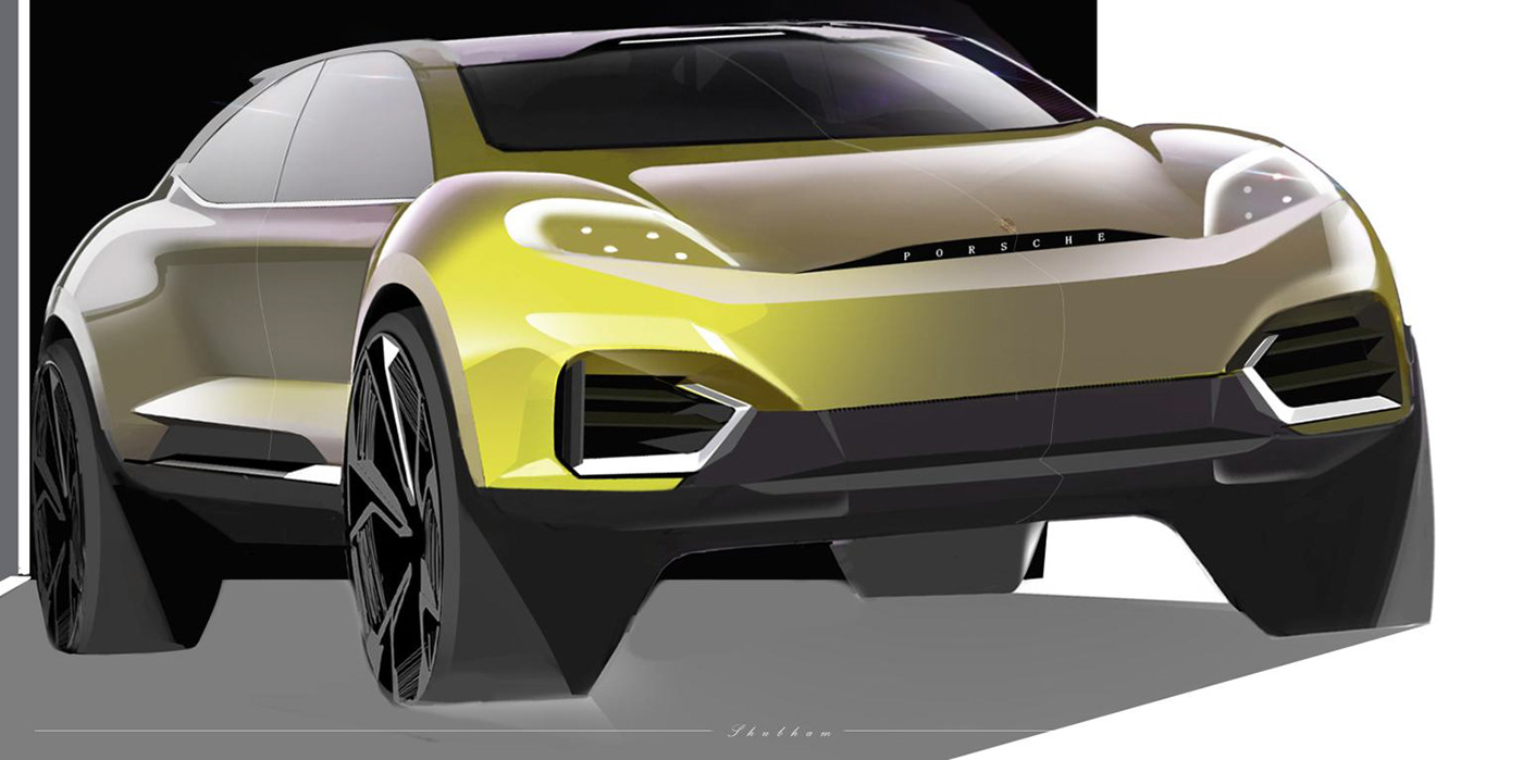 automobile，Sketch，manuscript，painting，