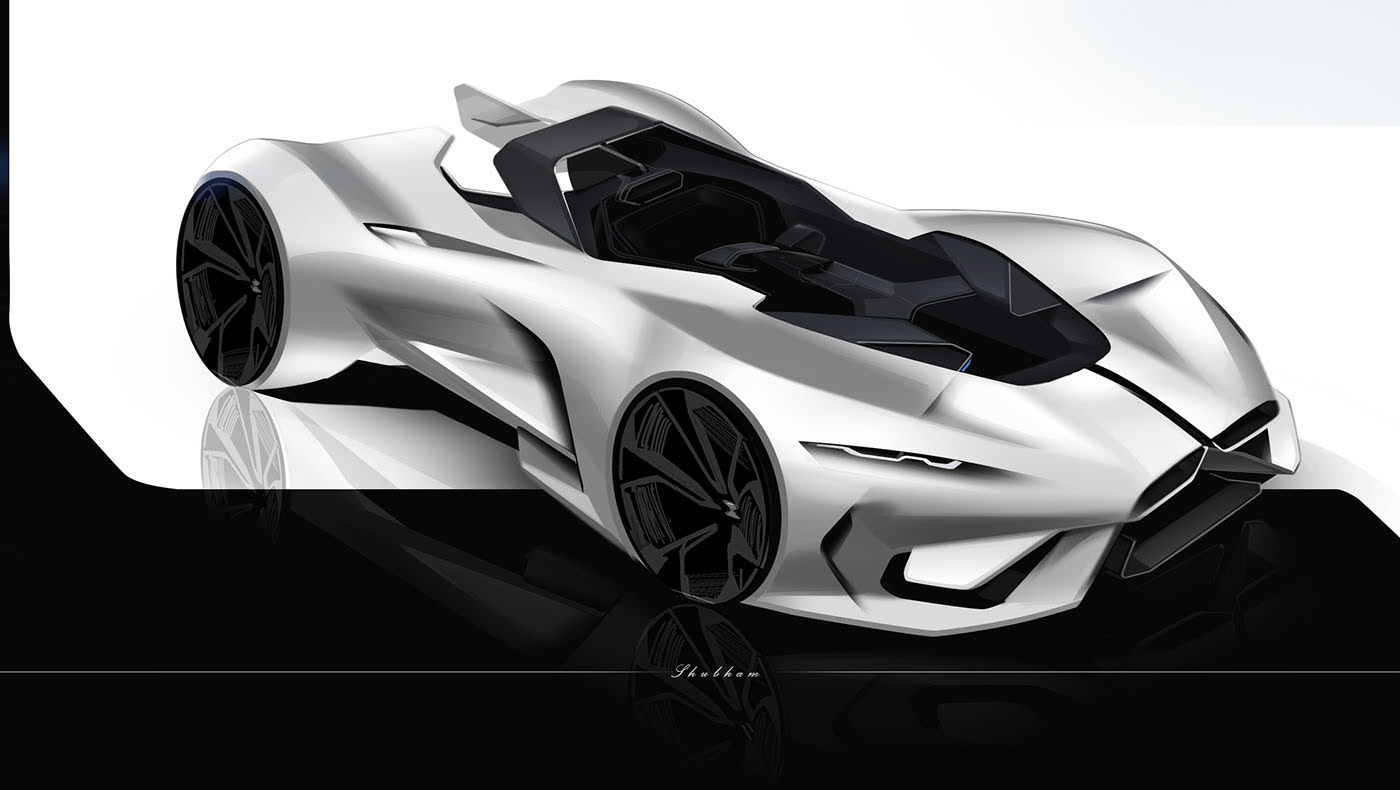 automobile，Sketch，manuscript，painting，