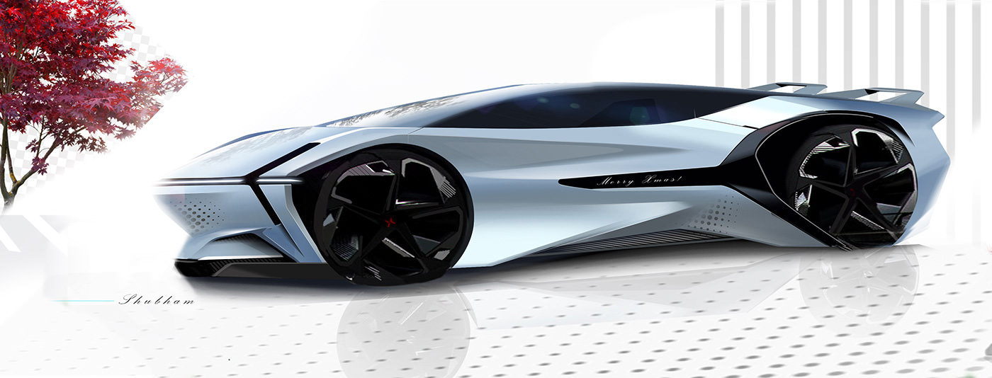 automobile，Sketch，manuscript，painting，