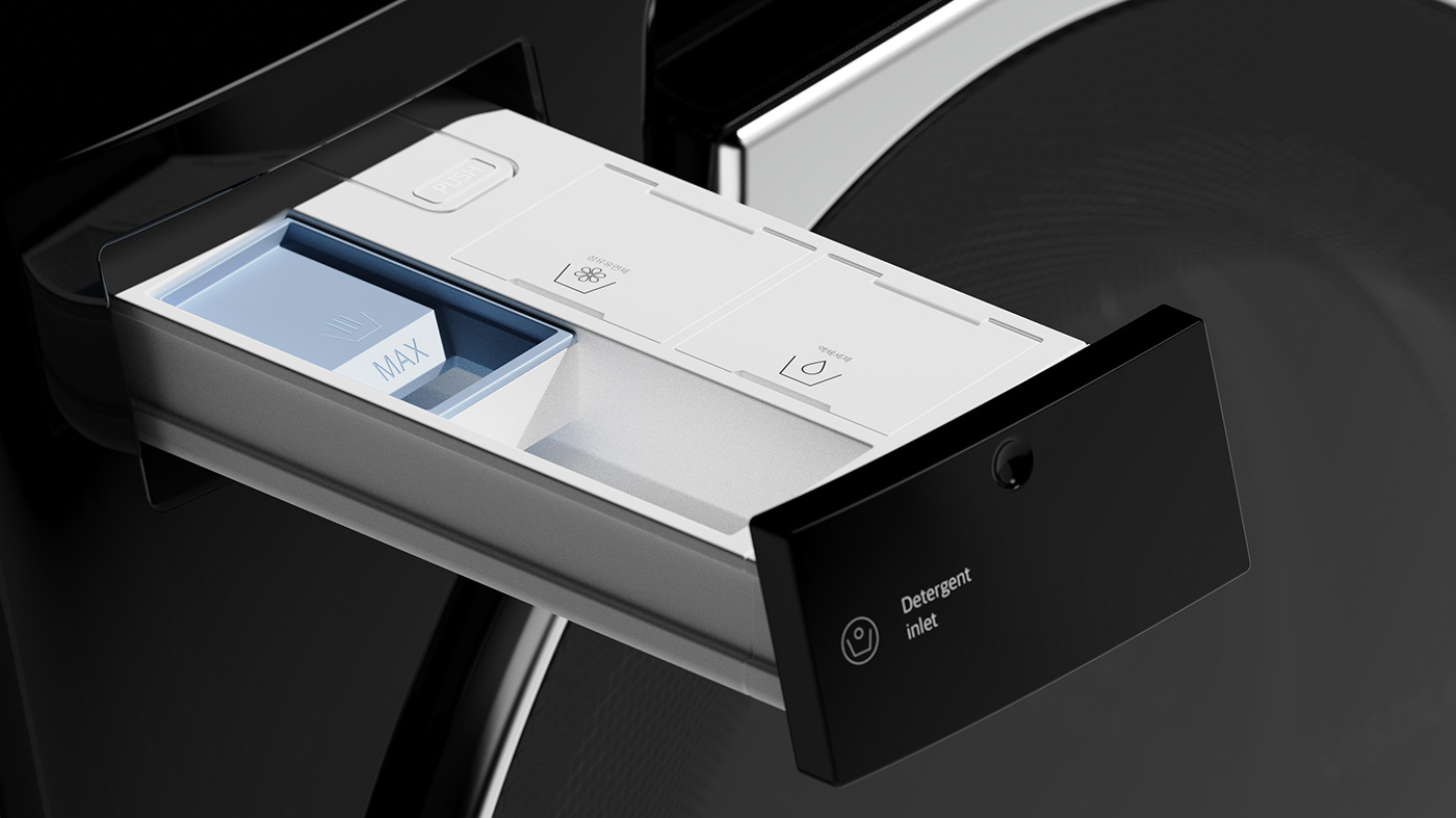 Washing machine，household electrical appliances，Ergonomics，