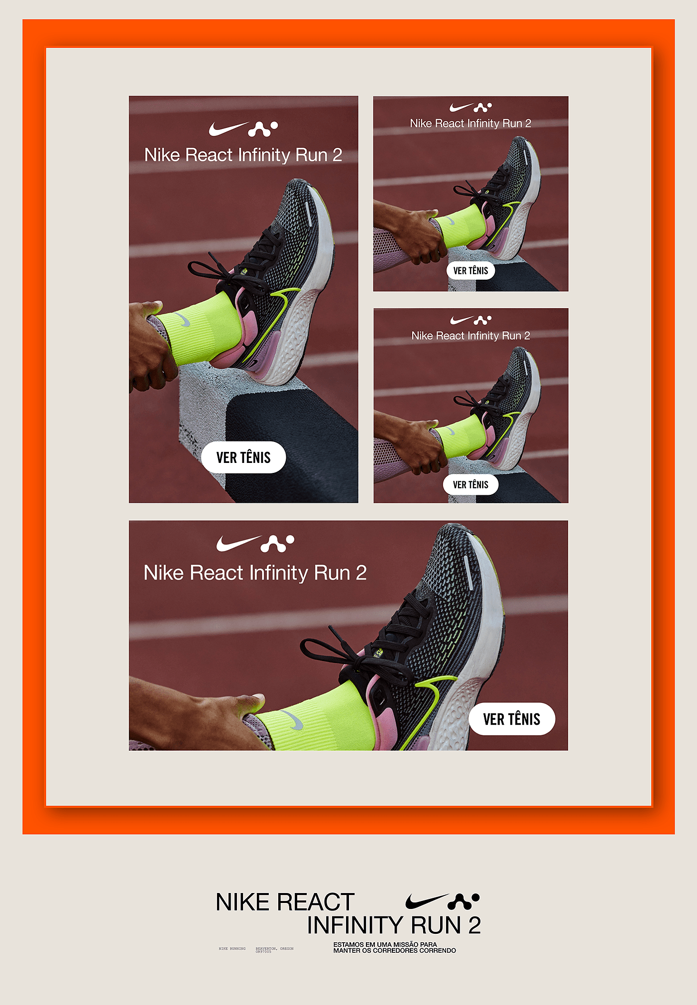 nike，Running shoes，React Infinity，