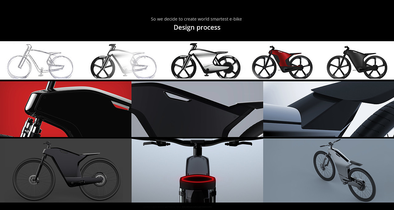 intelligence，Semi kinematic，Bicycle，conceptual design，Electric，