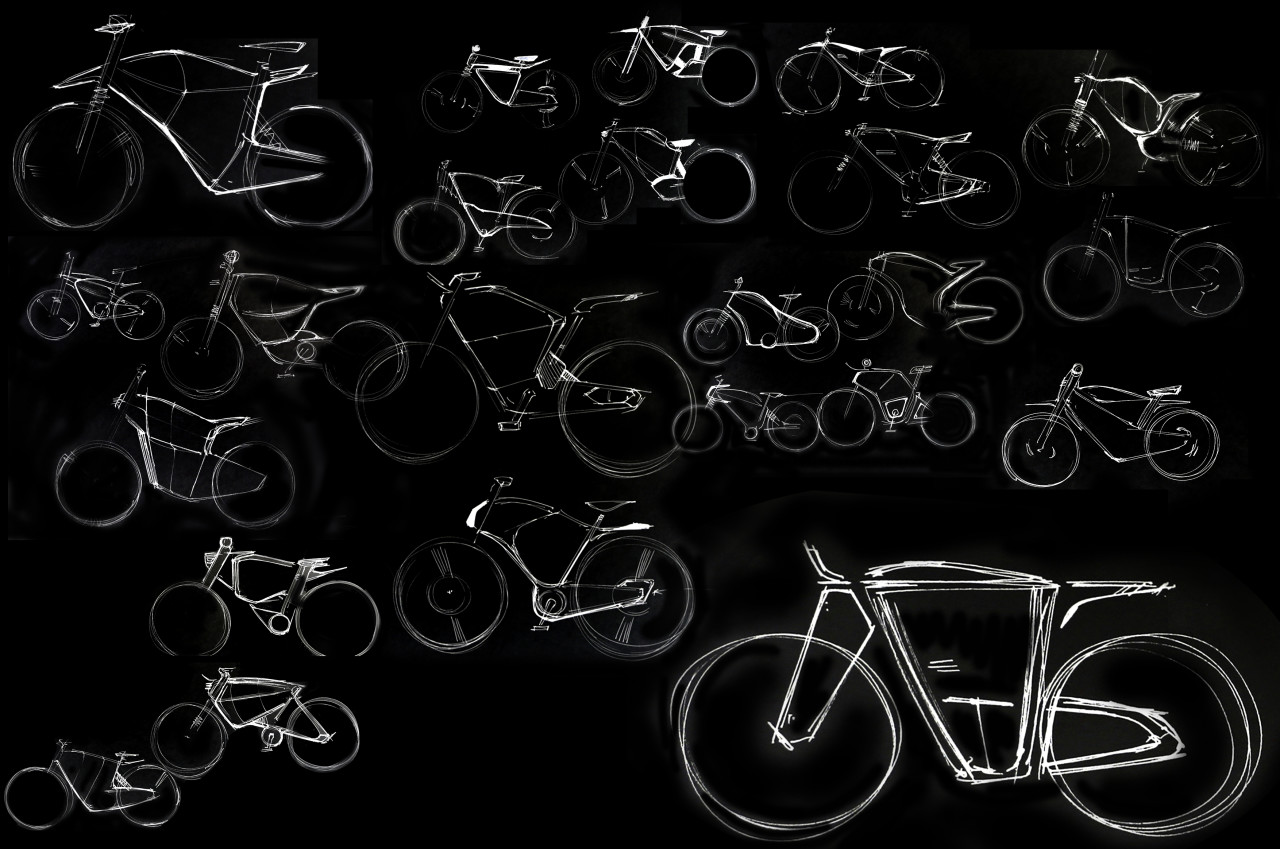 intelligence，Semi kinematic，Bicycle，conceptual design，Electric，