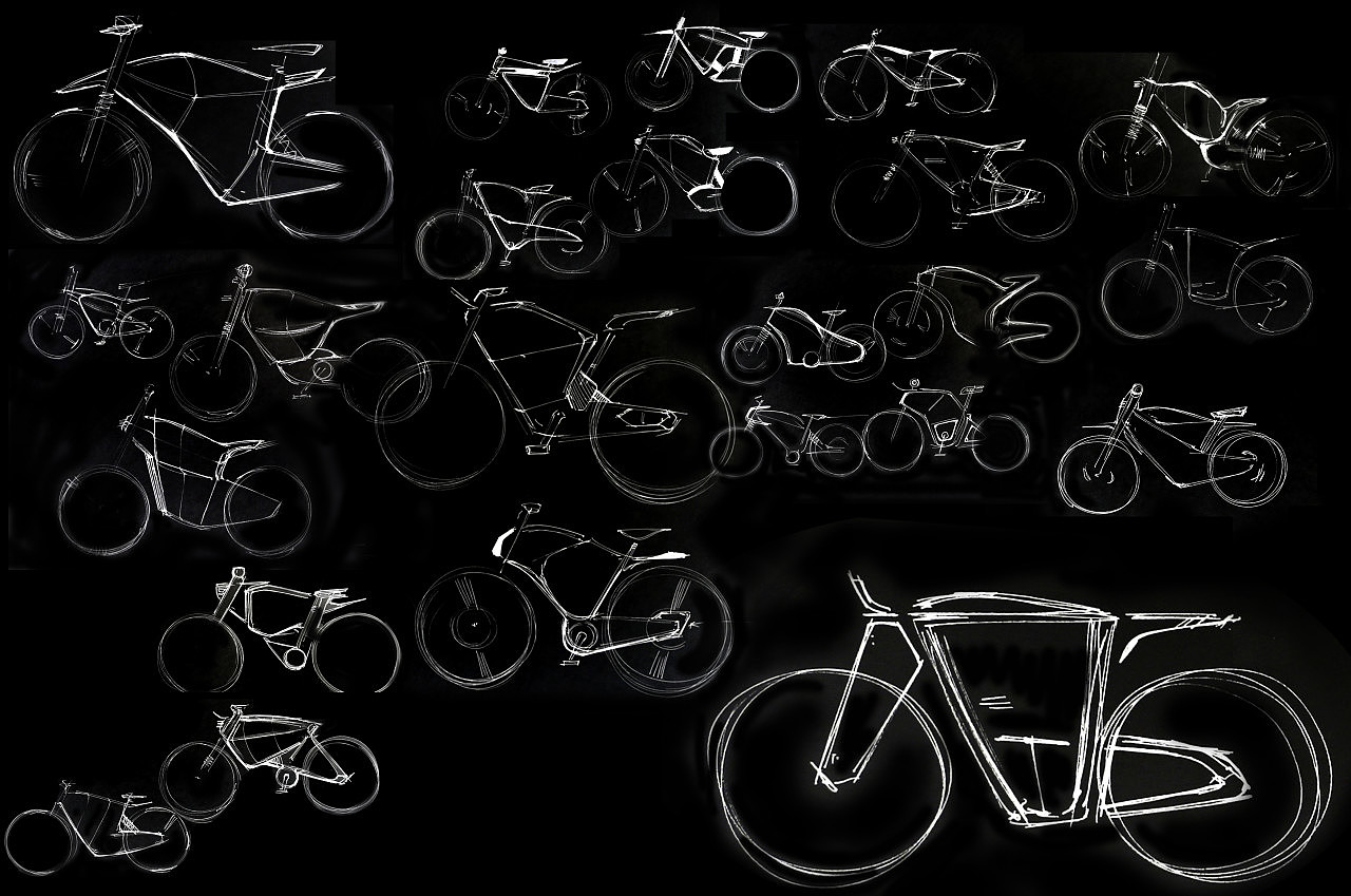 intelligence，Semi kinematic，Bicycle，conceptual design，Electric，