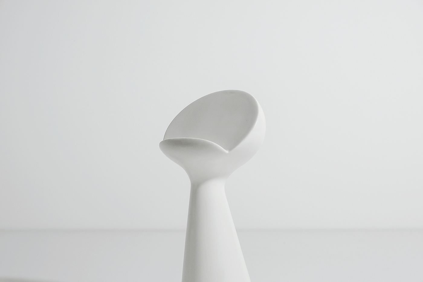 Mobile phone bracket，swan，Spoon，white，