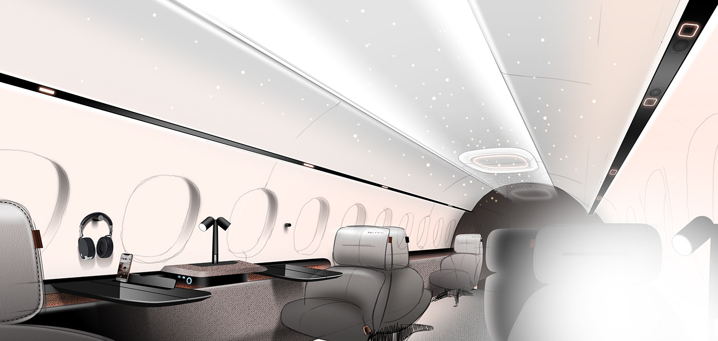 industrial design，aircraft，Rendering，