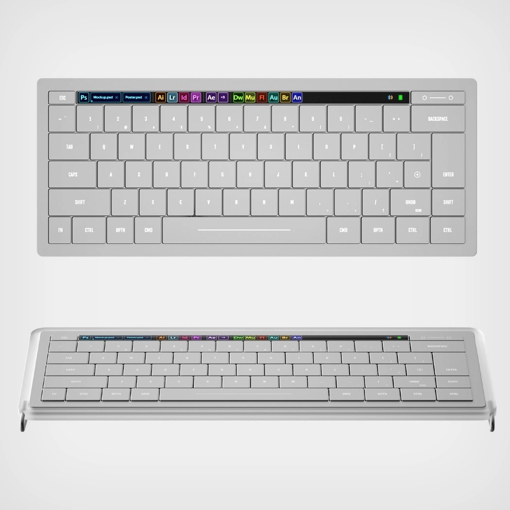 product design，wireless keyboard，Adobe，101Keyboard，