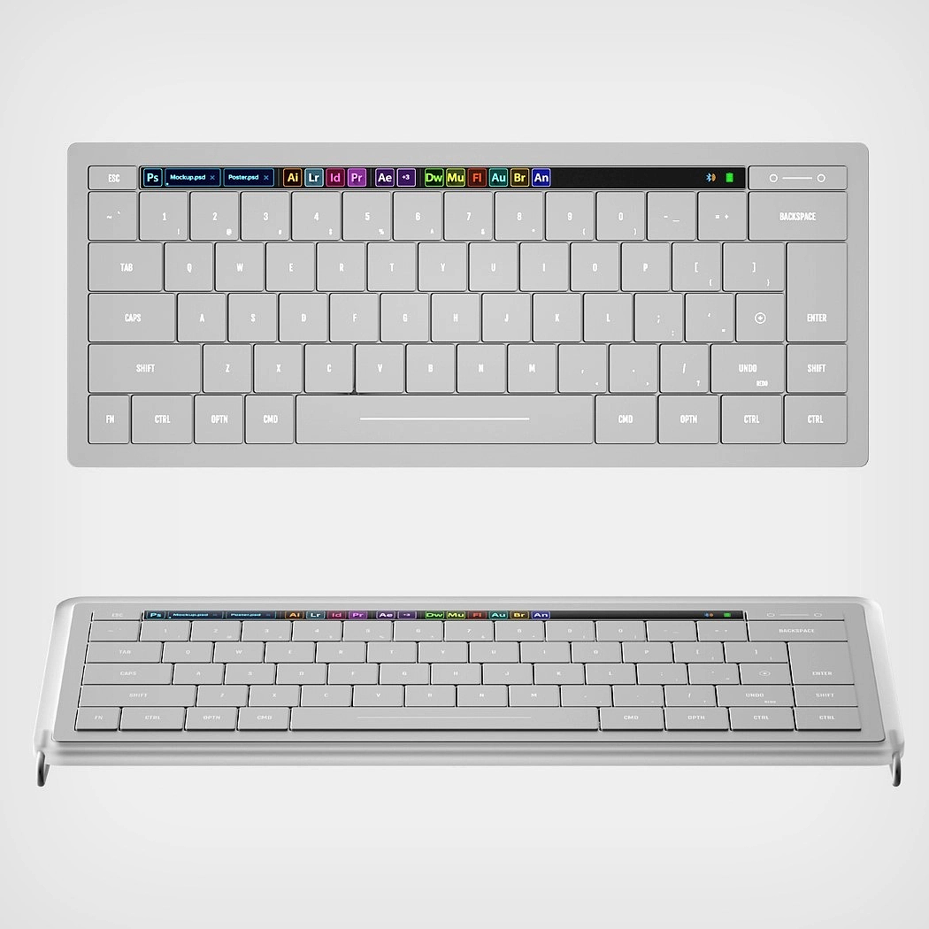 产品设计，无线键盘，Adobe，101Keyboard，