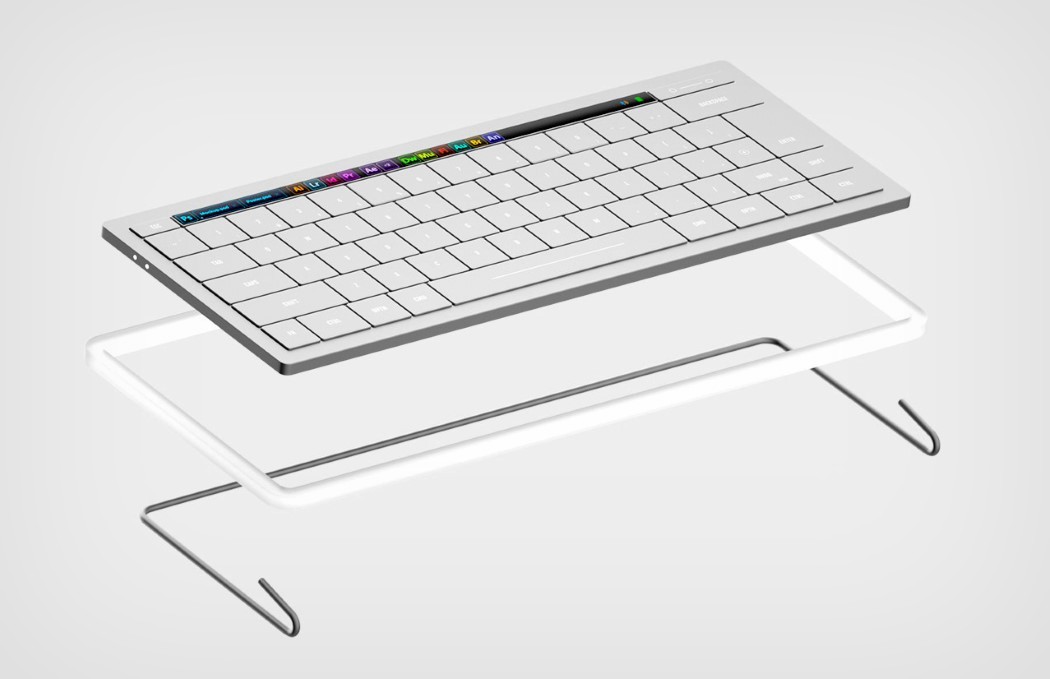 product design，wireless keyboard，Adobe，101Keyboard，