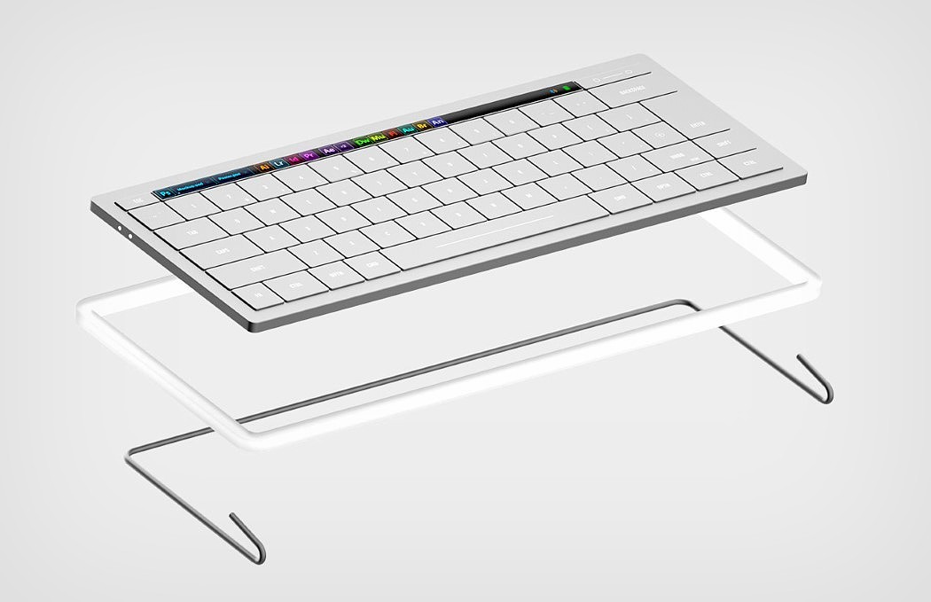产品设计，无线键盘，Adobe，101Keyboard，