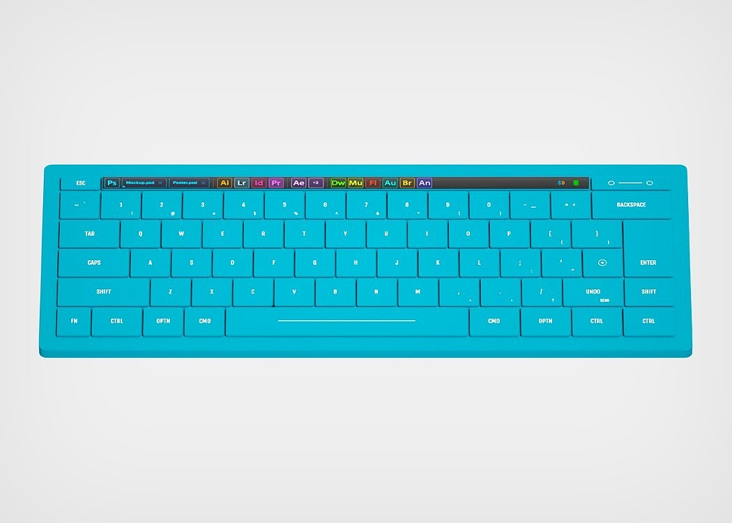 产品设计，无线键盘，Adobe，101Keyboard，