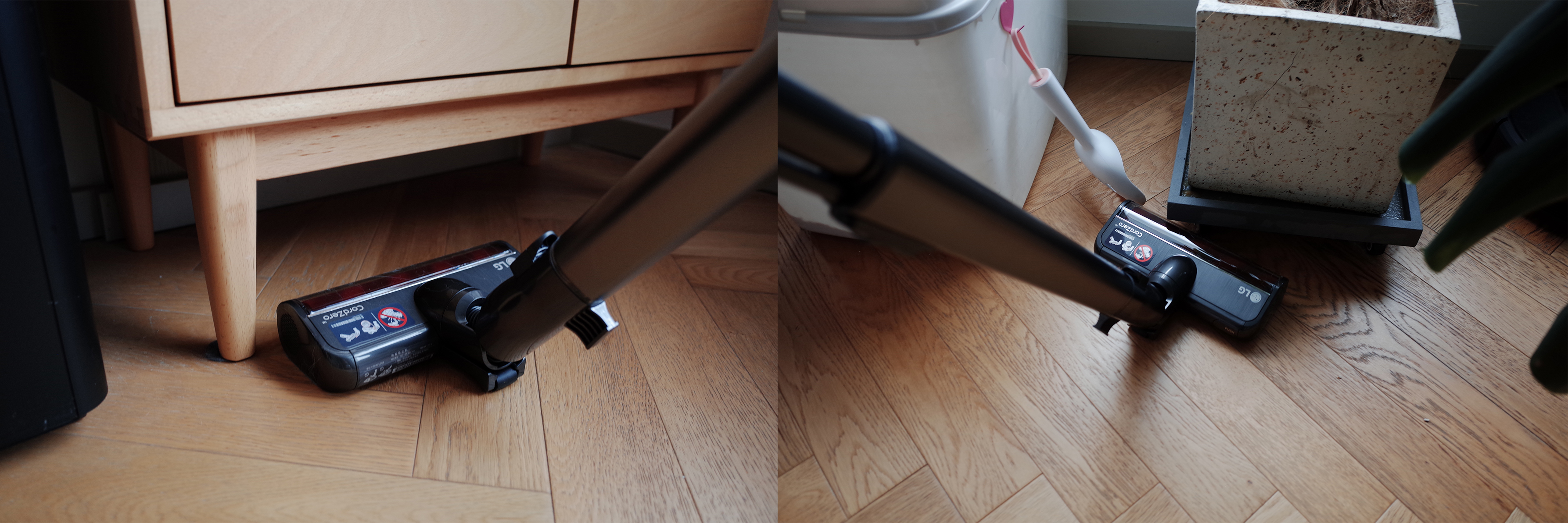 New product evaluation of LG a9k vacuum cleaner，Furniture designer almond vegetable head，