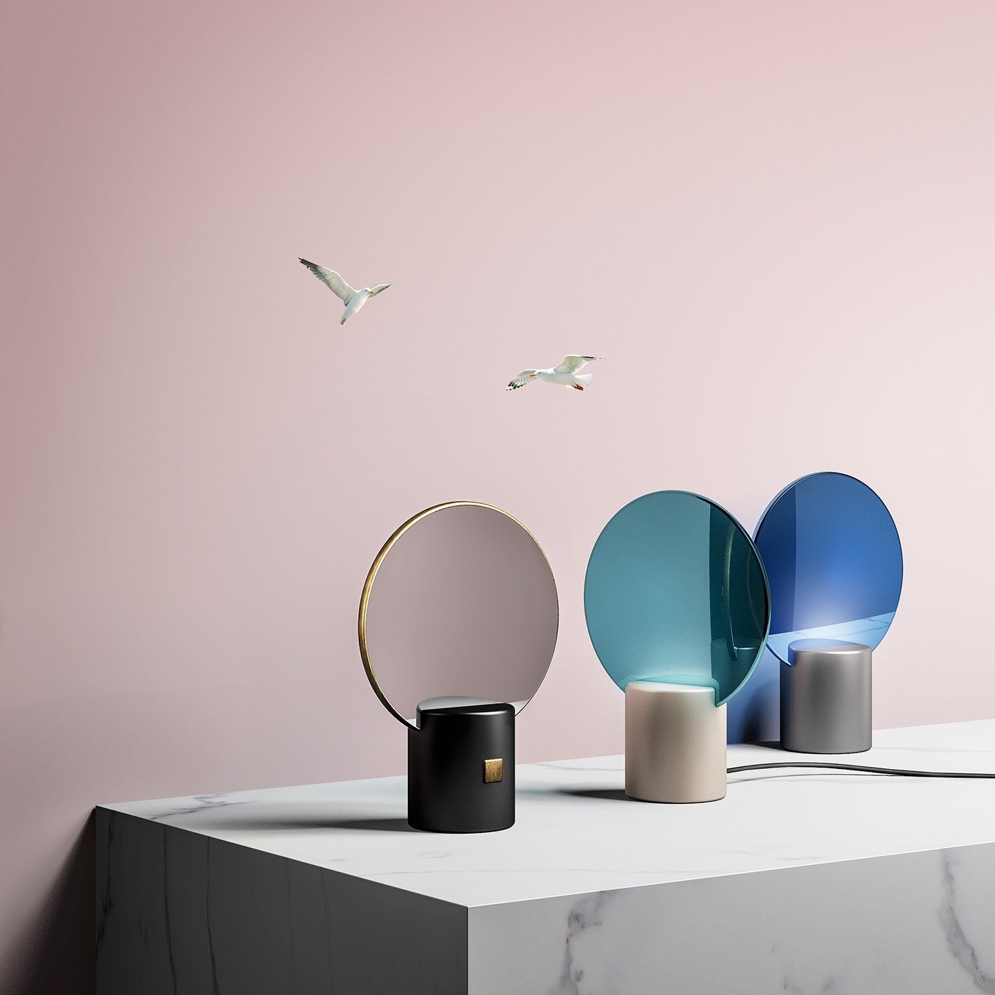 artistic conception，Lighthouse modeling，Lighthouse，lamps and lanterns，