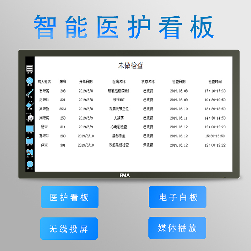 Intelligent medical Kanban，