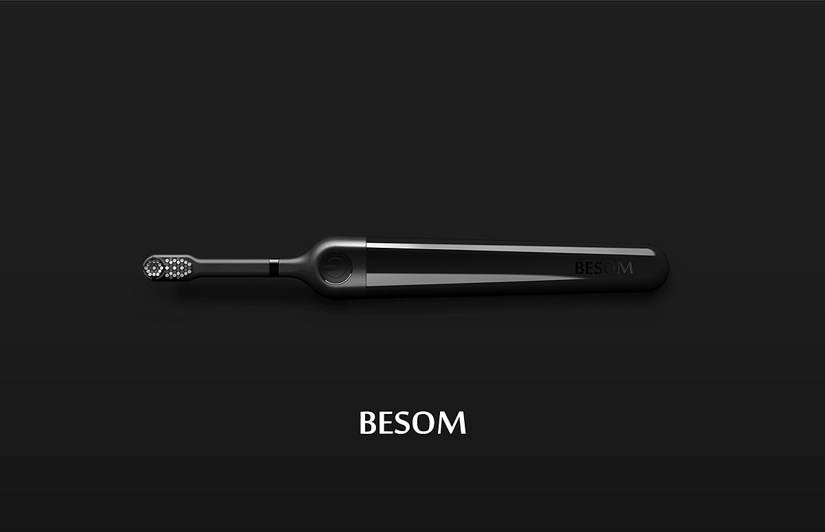 BESOM，电动，牙刷，设计，