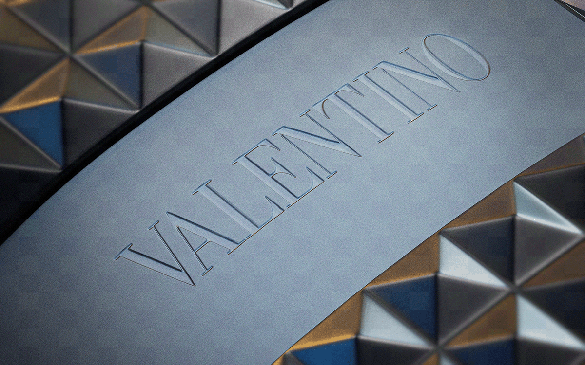 Valentino，cg，bottle，Model rendering，