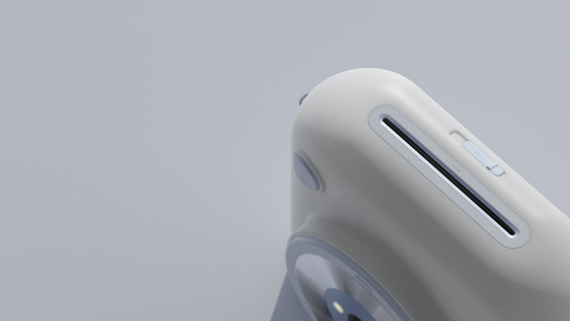 Instant film camera，Memo，Jaehong Park，white，camera，Portable，