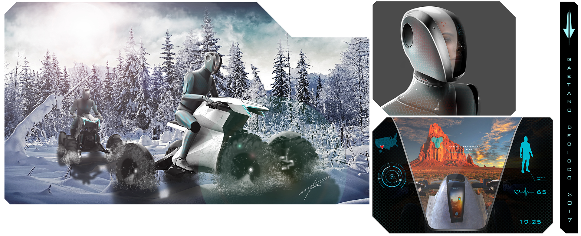 Falcon，motorcycle，concept，honda，