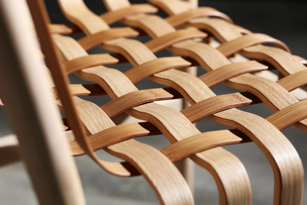 chair，Taiwan bamboo chair，The Lattice Chair，waterfall，Chen Kuancheng，