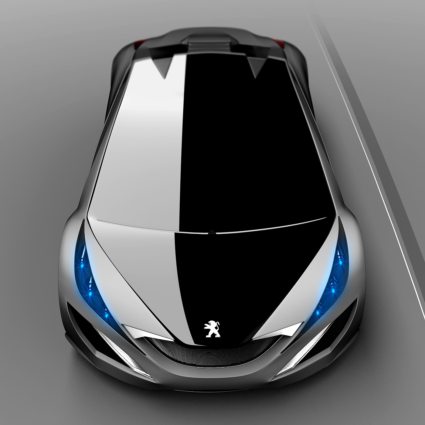 automobile，Concept Car，Flow line，