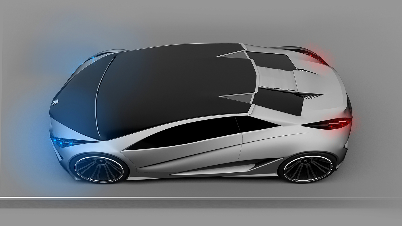 automobile，Concept Car，Flow line，
