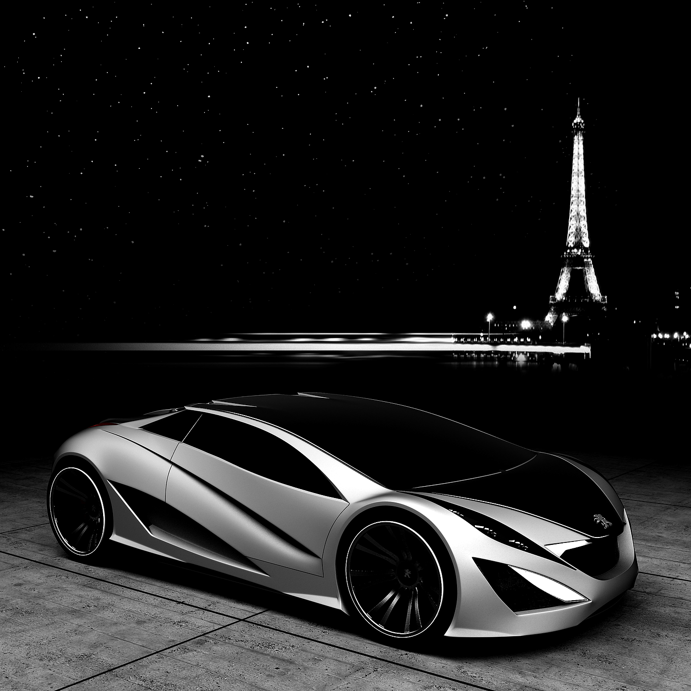 automobile，Concept Car，Flow line，