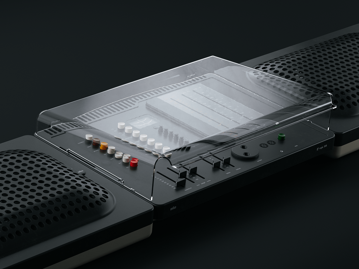 Braun Directed by 308，Render，