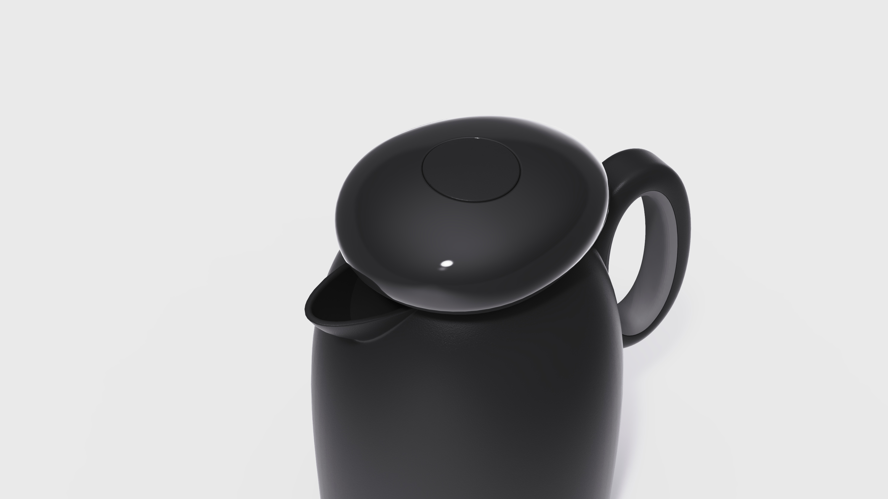 Cup and pot design，Thermal insulation kettle，Kettle design，original，