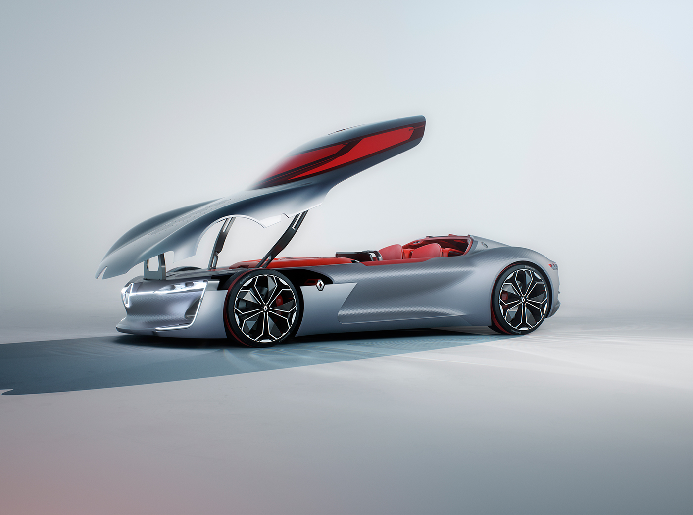 Renault，cgi，Automobile design，