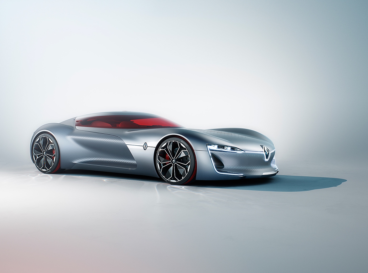 Renault，cgi，Automobile design，