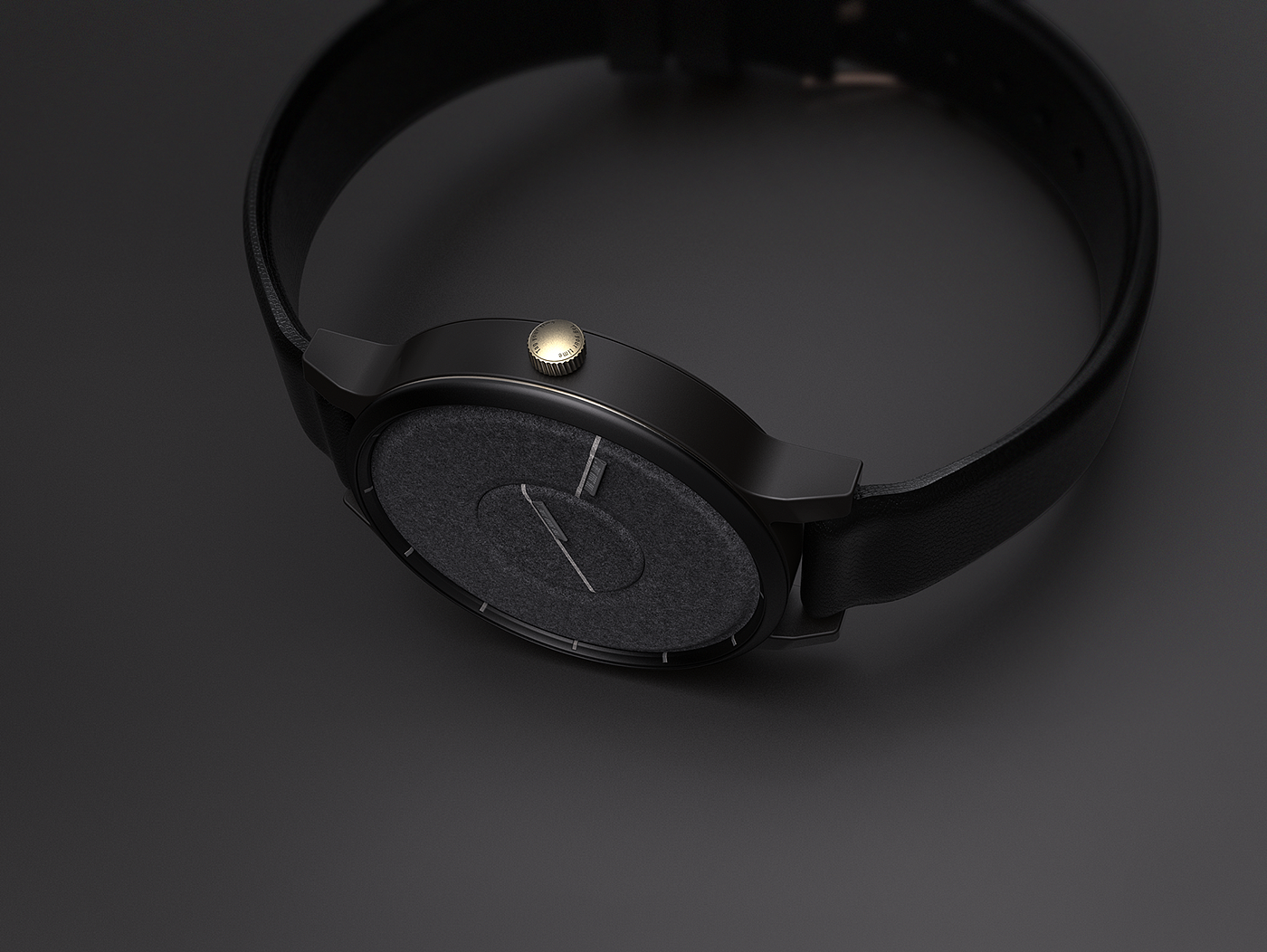 Wrist watch，Touch type，texture，
