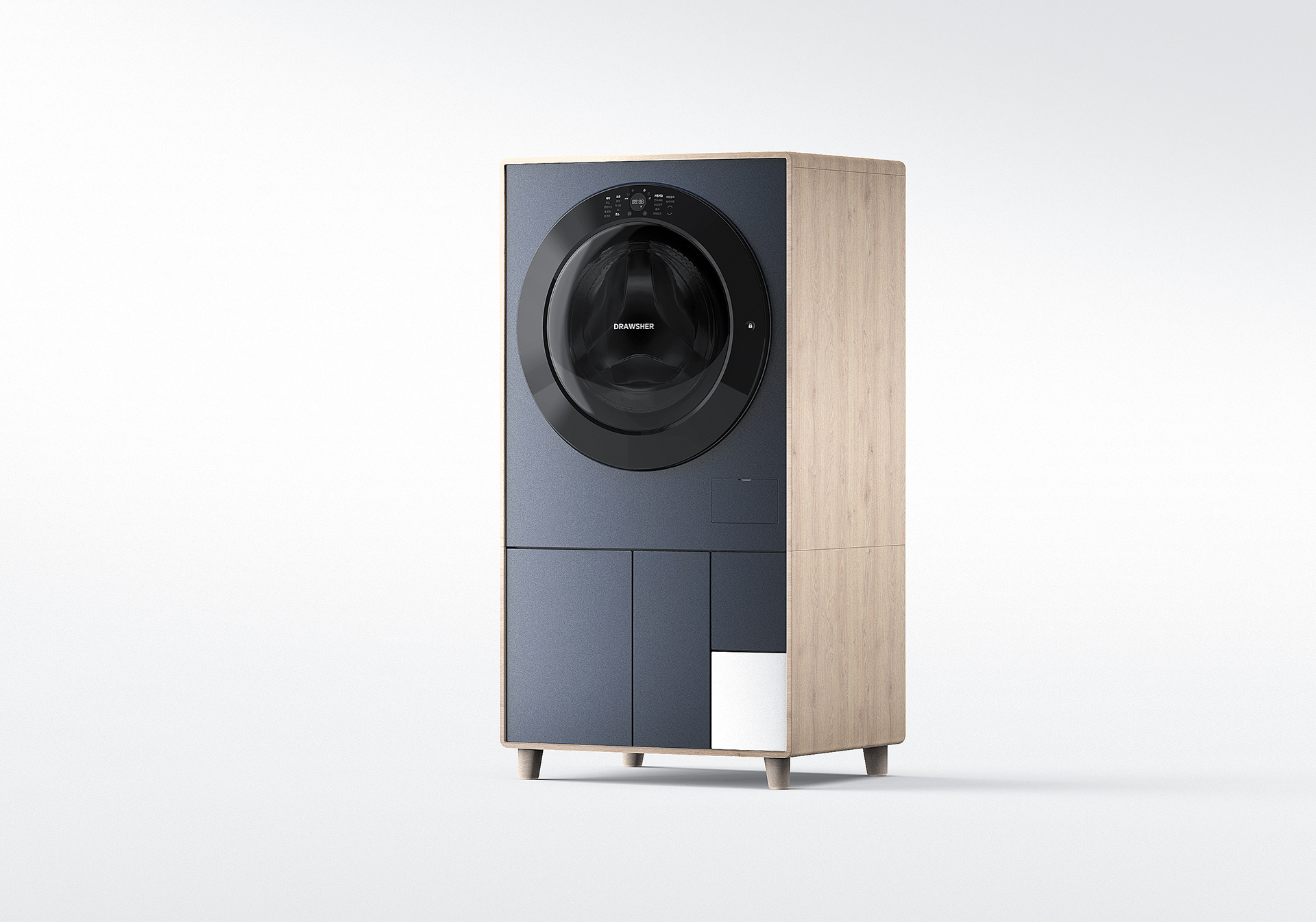 Washing machine，blue，DRAWSHER，kikang kim，