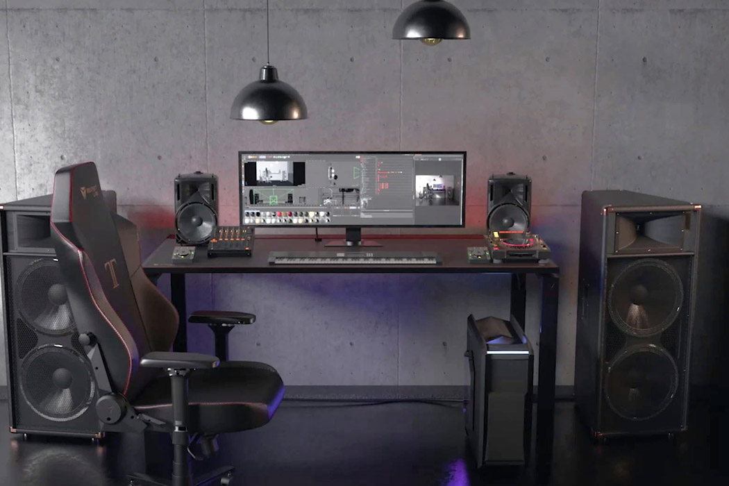 arrangement，The computer table，Cable，MAGNETS，SECRETLAB，