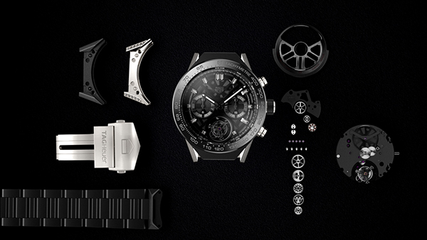 Wrist watch，DAY HEUER，intelligence，product design，