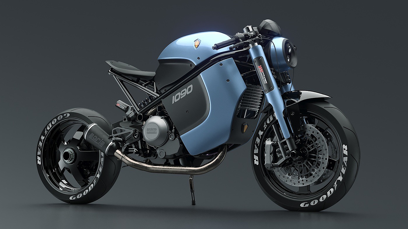 Birthday，Cool，concept，motorcycle，