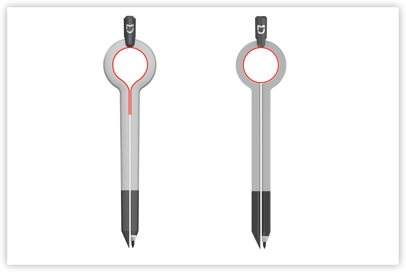 compasses，Office Supplies，Minimalist，element，Stationery，desktop，Desktop supplies，