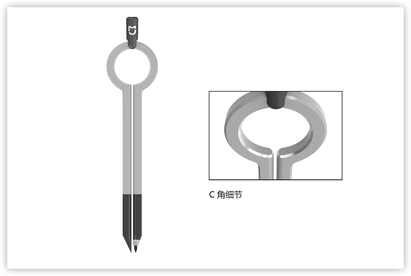 compasses，Office Supplies，Minimalist，element，Stationery，desktop，Desktop supplies，