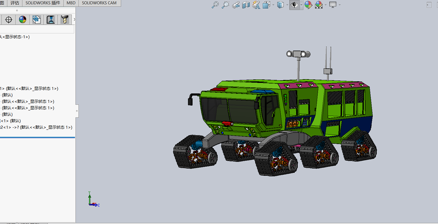 fire engine，industrial design，Large equipment，forest，Modular design，