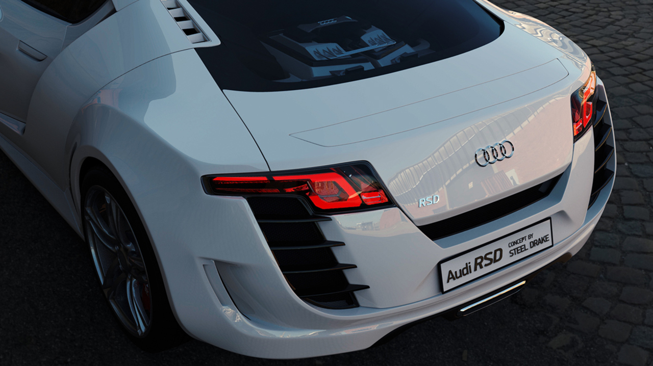 奥迪rsd概念车登场 极致拉风外形演绎至尊高调 普象网