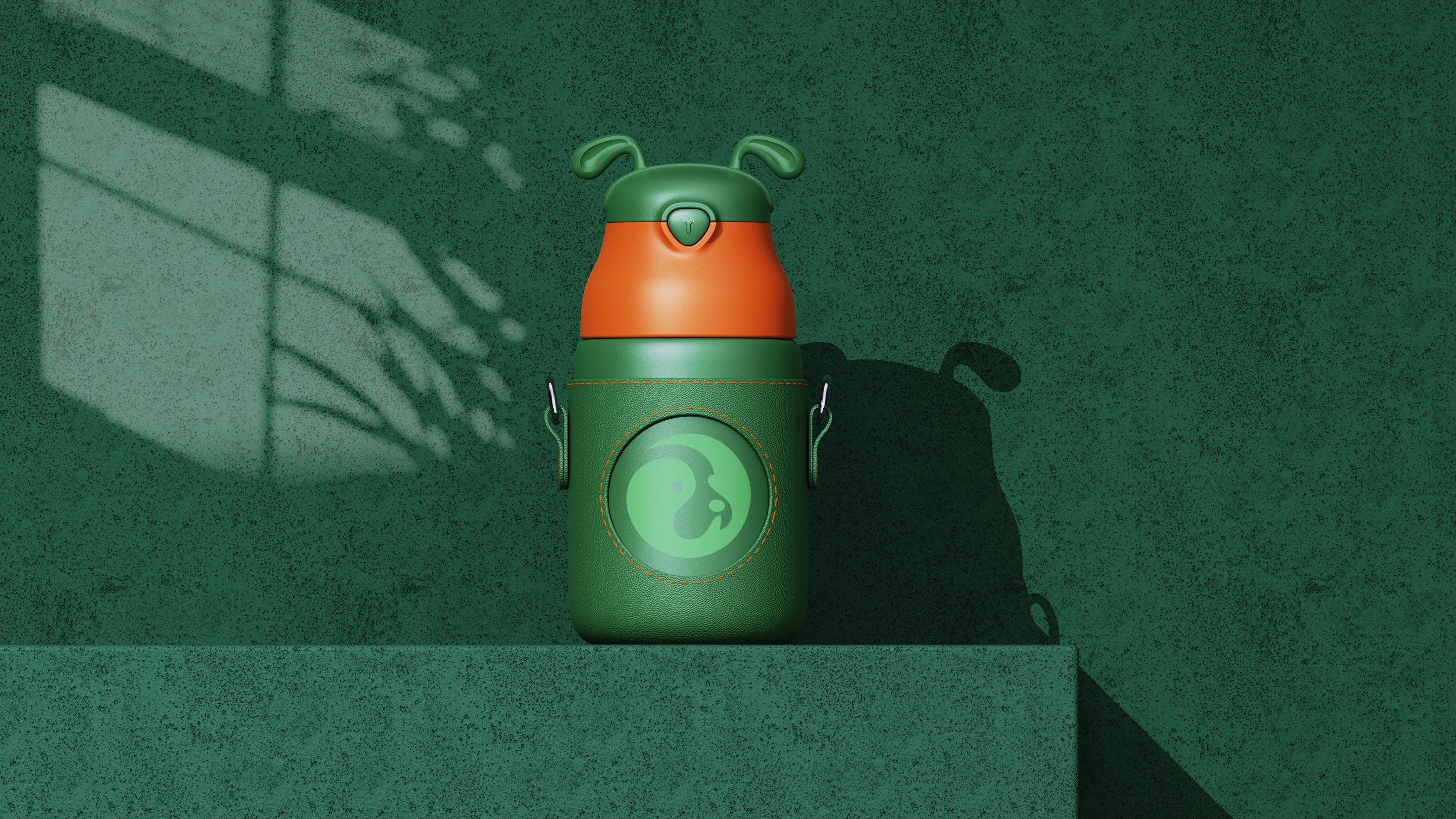 Children's water cup，Dog image cup，