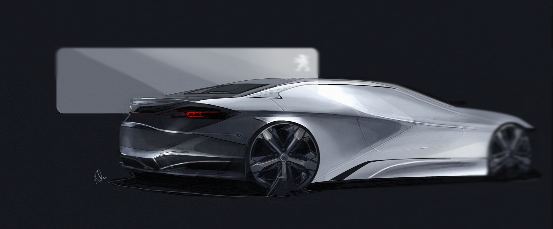 Rolls-Royce，Dongfeng Peugeot，automobile，draft，Render，