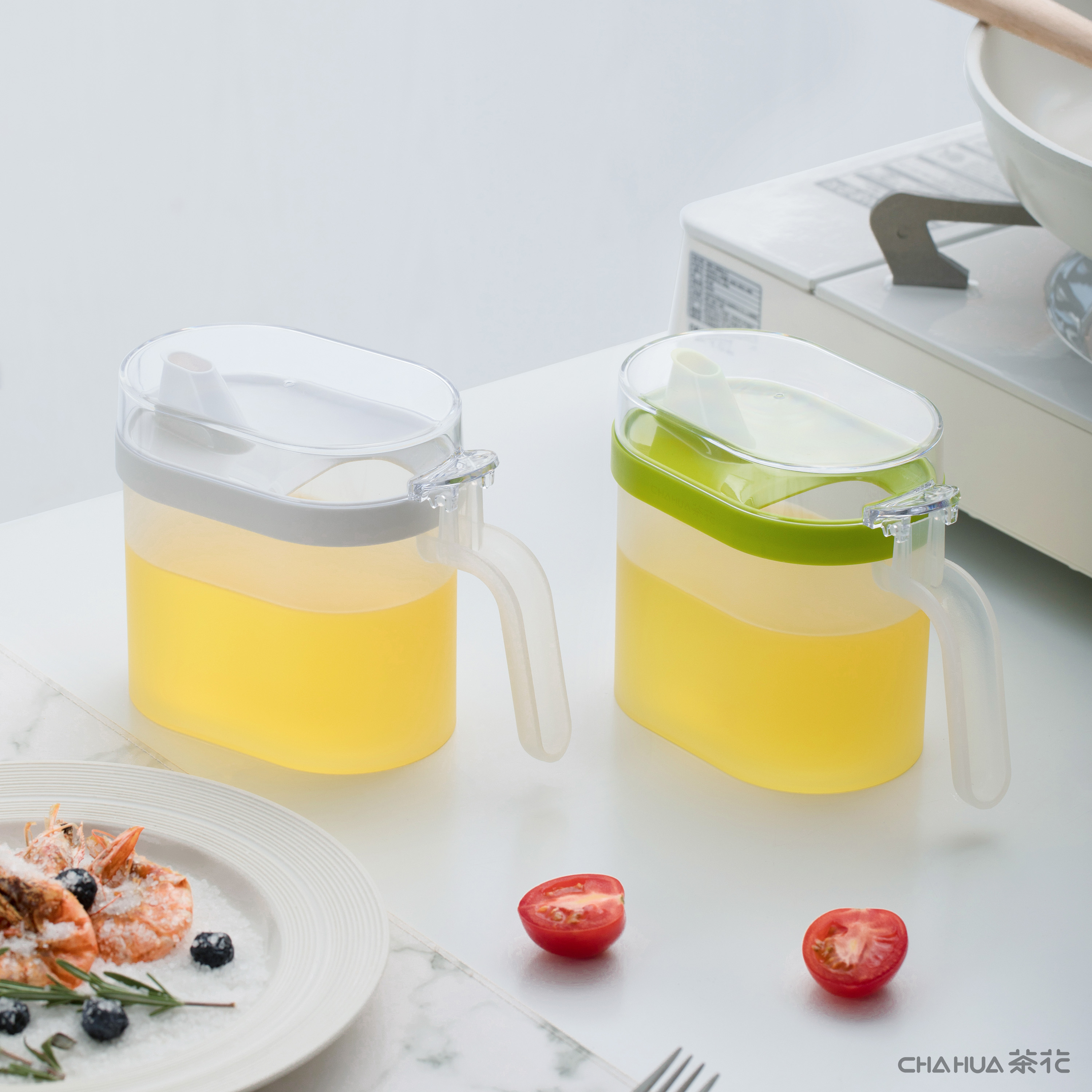 Camellia，Home Furnishing，Oil pot，Simplicity，cooking，kitchen，modern，life，