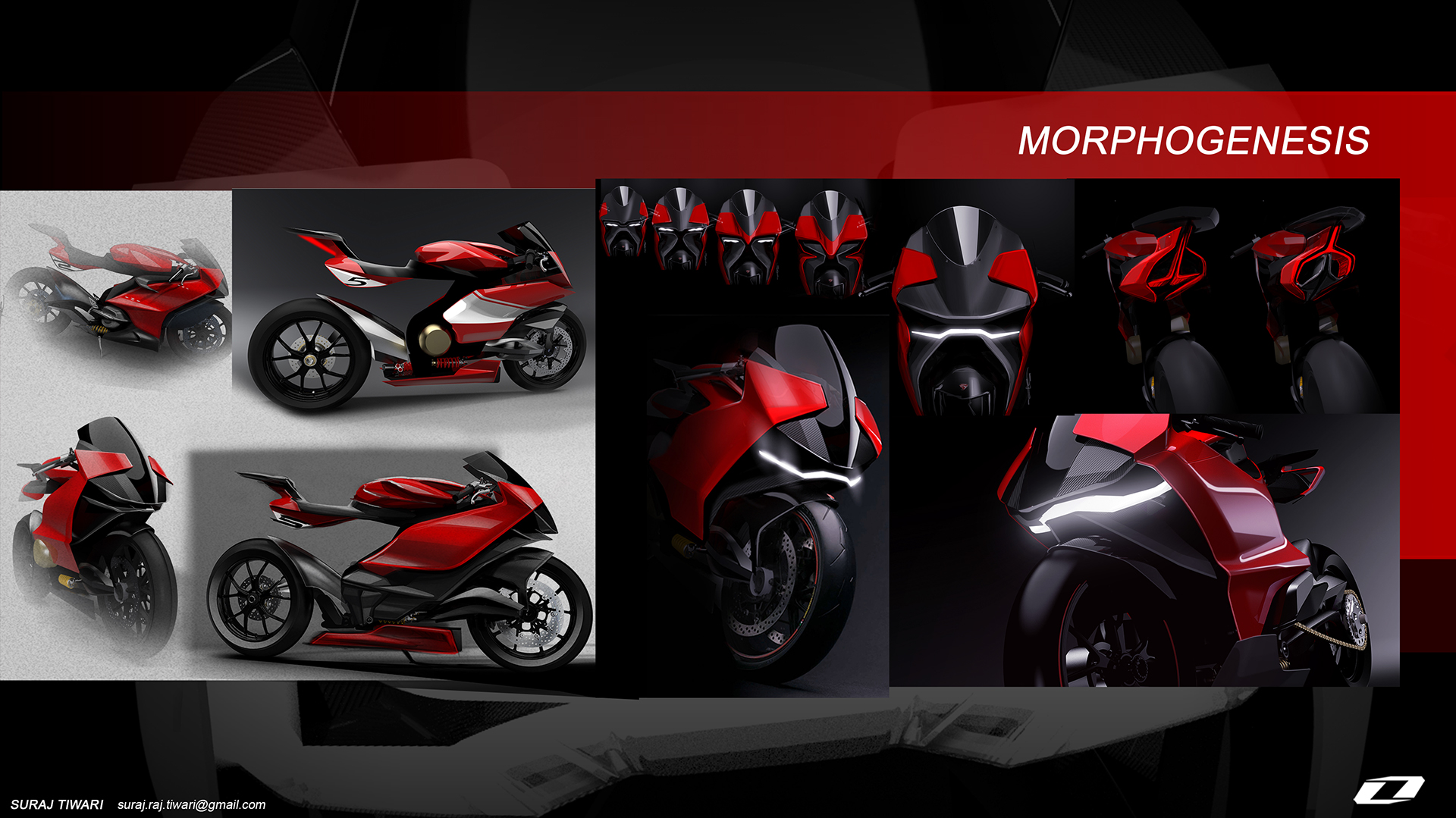 motorcycle，Electric，aerodynamics，cooling，ducats，