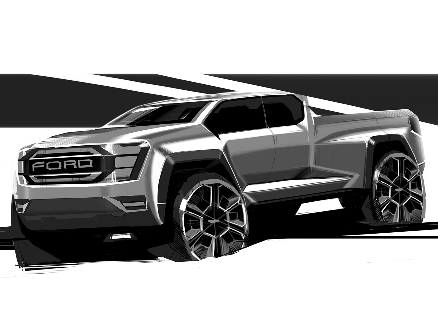 Sketch，draft，random，automobile，