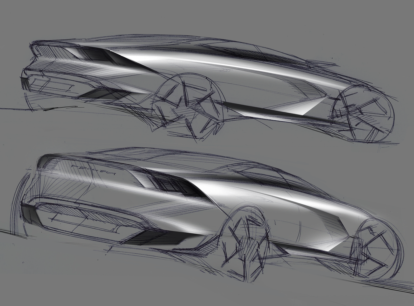 Sketch，draft，random，automobile，