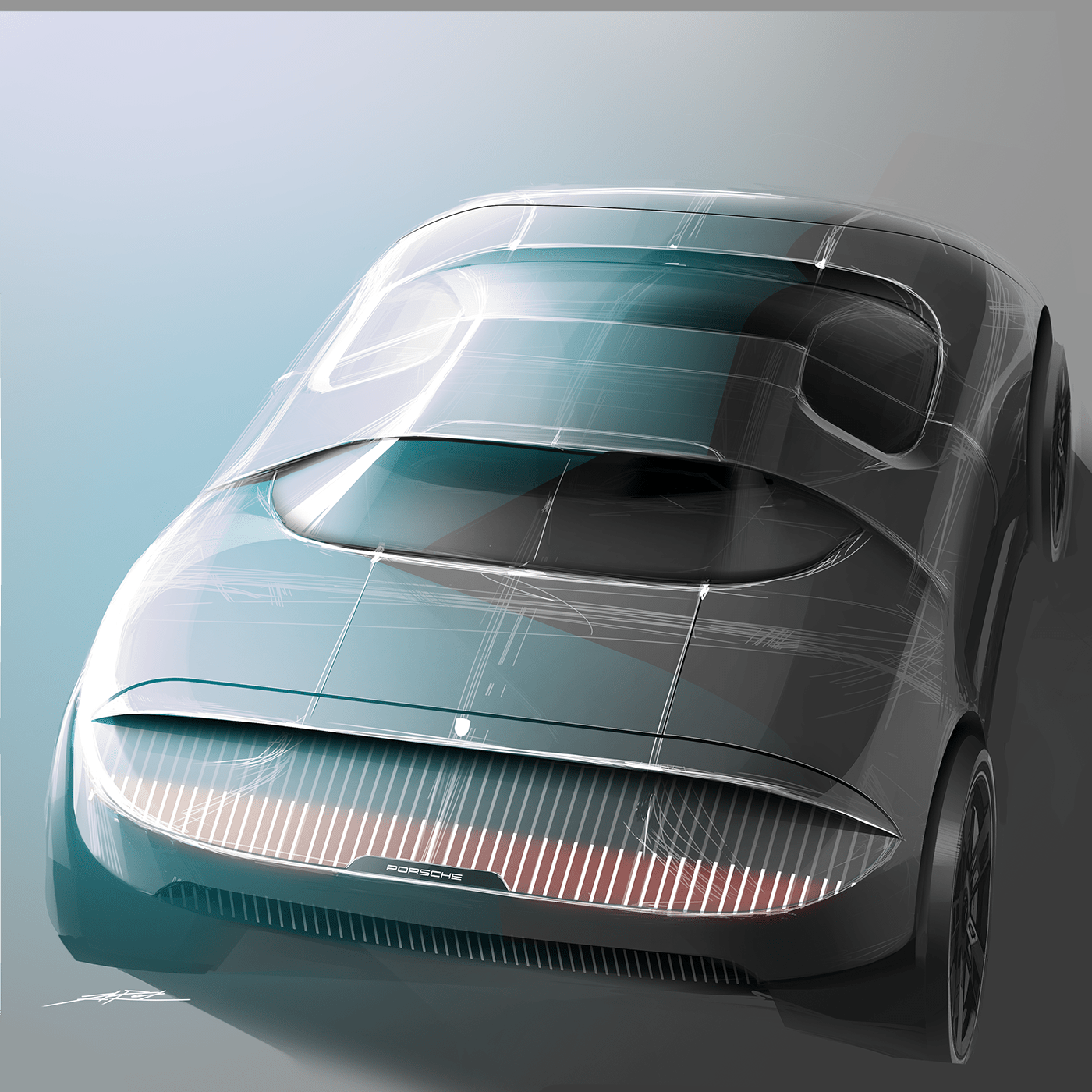 Sketch，draft，random，automobile，