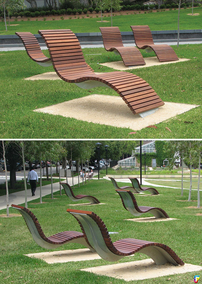 originality，bench，Human body curve，street，